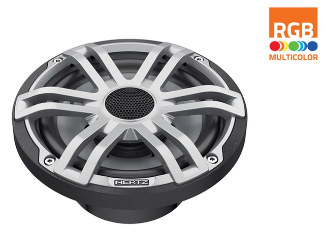 Hertz Marine HEX65 S L, 6½" med RGB Sprutsikker IP65, 100W 