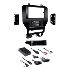 Metra Monteringskit 2-DIN (komplett) Mustang (2015 --&gt;) m/8&quot; skjerm