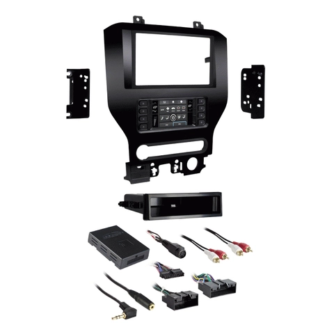 Metra Monteringskit 2-DIN (komplett) Mustang (2015 -->) m/8" skjerm