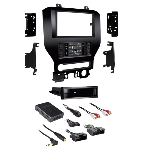 Metra Monteringskit 2-DIN (komplett) Mustang (2015 - 2017) m/4,2" skjerm