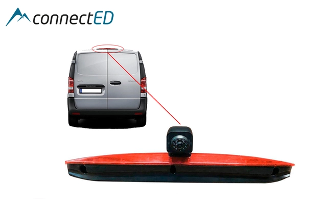 ConnectED Ryggekamera (Bremselys) (CVBS) MB Vito (2015 -->) med sidehengsl. dører 
