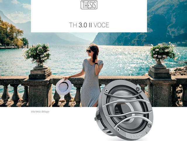 Audison Thesis 3.0 II VOCE mellomtone 110W MAX / 55W RMS 
