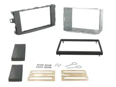 ConnectED Monteringsramme 2-DIN Toyota Auris (2007-2012) S&#248;lvgr&#229;