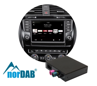 norDAB Premium DAB-integrering VW/Seat/Skoda m/MIB1/MIB2