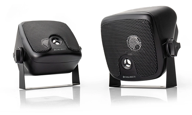 Caliber Bokshøyttaler med bøyle 2-veis 15/45W 