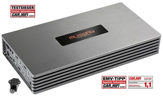 Musway Bilforsterker 6 x 180W i 2ohm 6-kanals forsterker SIX100