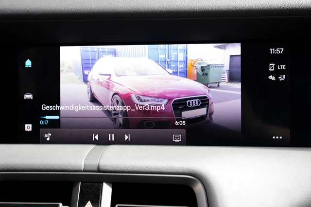 Kufatec Video in motion Porsche Taycan m/PCM 6 