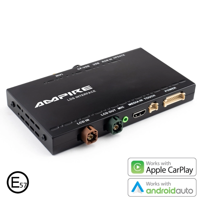 Ampire Trådløs Apple Carplay/AndroidAuto Audi/Lamborghini m/MMI 3G+/MIB 