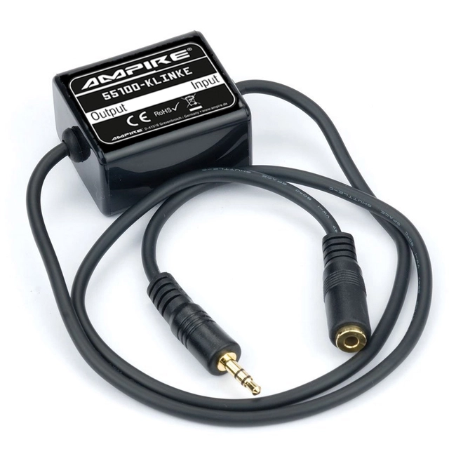 Ampire Støyfilter - jordsløyfe Kompakt støyfilter (minijack) 