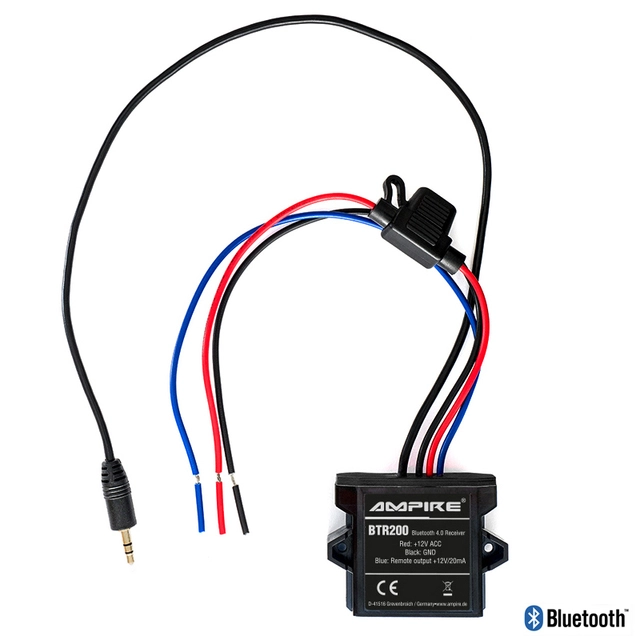 Ampire BT Audio-adapter Universal (12v/Minijack) 