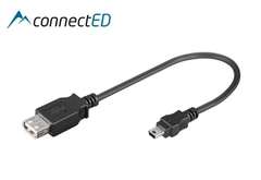ConnectED Adapter for skjult mont DAB+U Modeller med Autolink plugg (mini-USB)