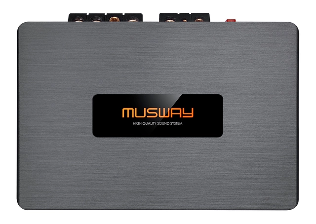 Musway kompakt forsterker 2x200W max Digital 2-kanals forsterker 