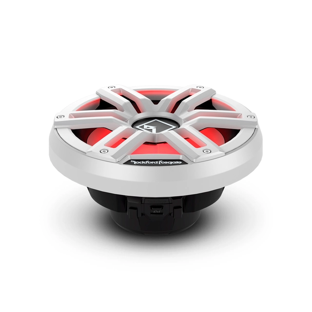 Rockford Fosgate Marine, M2 10" Hvit Marine 10", 400/1600W, 2 x 2ohm, LED-lys 