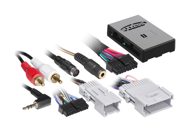 Metra Alt-i-ett adapter (m/multif.ratt) GM (2004-->)(med aktivt høytt.sys.) 