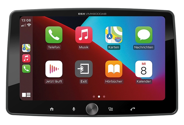 ESX 9" LCD/DAB+/FM/USB/SD/BT 1DIN DAB mediaspiller med 9" touchskjerm 