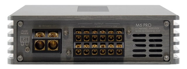 Musway 6-kanals DSP-forsterker 1200W RMS i 2Ohm 