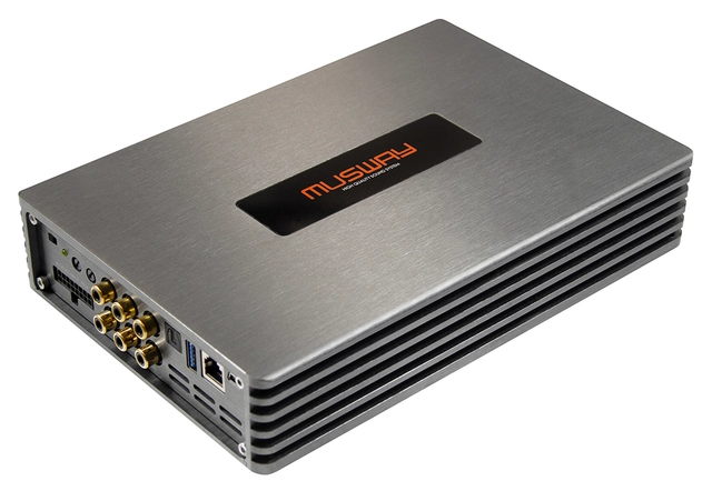 Musway 6-kanals DSP-forsterker 1200W RMS i 2Ohm 