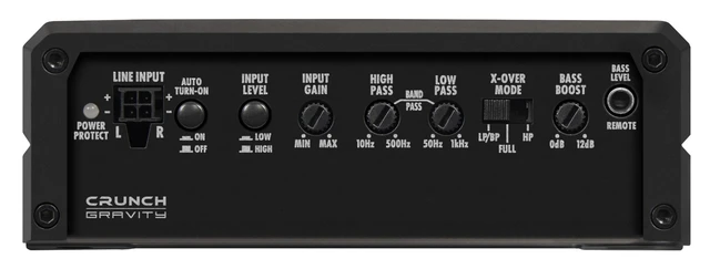 CRUNCH GTX800.2D, 2-kanals forsterker Class D Digital 2-kanals forsterker 