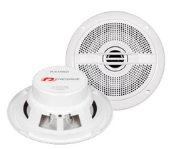 Renegade 6 1/2&quot; 2-veis marineh&#248;yttaler 100/200W, Hvit