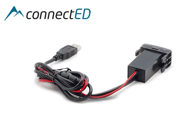 ConnectED Innfelt USB x 2 (Audio/Lading) Toyota/Lexus 