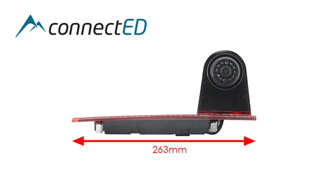 ConnectED Ryggekamera (Bremselys) (CVBS) Ford Transit Custom (2016 -->) m/LED 