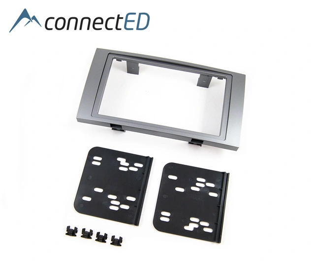 ConnectED Monteringsramme 2-DIN Ford - Rektangulær - Sølvgrå 
