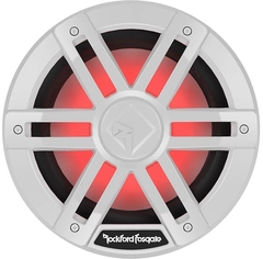 Rockford Fosgate Marine, 8&quot; Hvit Marine 8&quot;, 150/600W, 2 x 4ohm, LED-lys