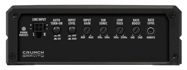 CRUNCH GTX1500.1D Digital Monoforsterker Class D Digital Monoforsterker 