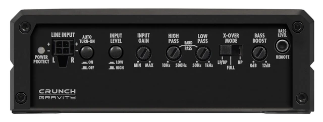 CRUNCH GTX1200.2D, 2-kanals forsterker Class D Digital 2-kanals forsterker 
