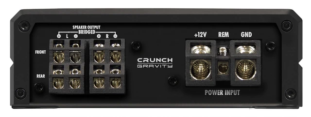 CRUNCH GTX1000.4D, 4-kanals forsterker Class D Digital 4-kanals forsterker 
