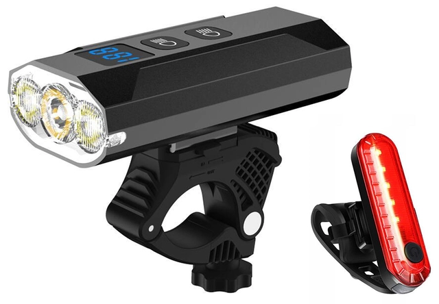 Speras UB1200 lykt for sykkel, inkl UB4 1200lm / 5200mah 