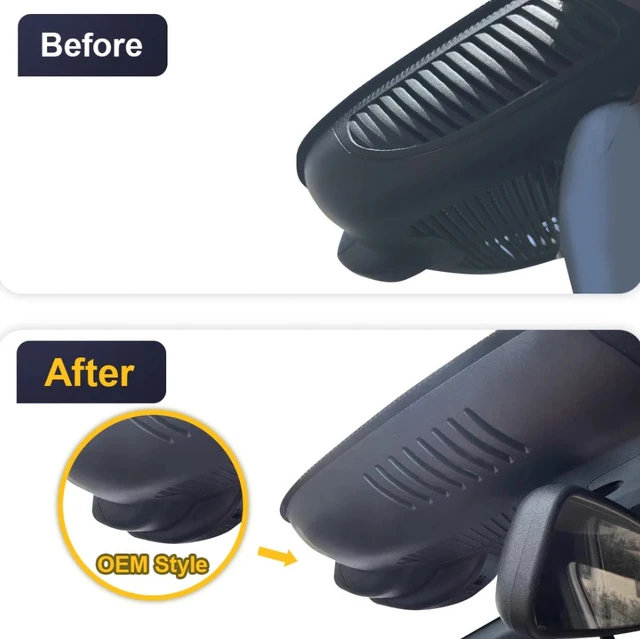 FITCAMX Integrert 4K Dashcam (foran+bak) MB GLB/EQB (2024 - 2025) 