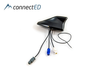 ConnectED FM/DAB/GPS-haifinneantenne For montering på tak