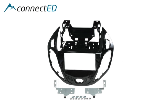 ConnectED Premium monteringsramme 2-DIN B-Max/Transit Courier (2013 -->) Sort 