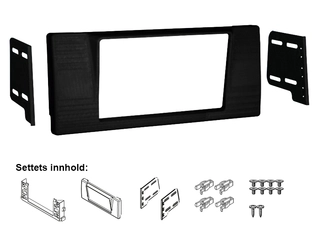 Metra Premium monteringskit 2-DIN BMW 5-serie 1996 - 2003 (E39)