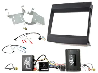 Connects2 Komplett monteringskit 2-DIN Cayenne (2011-2017) m/Aktivt høytt.sys.