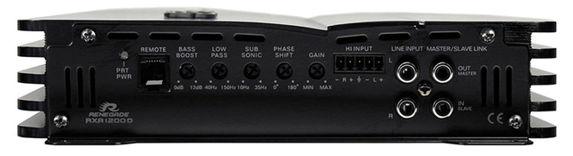 Renegade Monoforsterker klasse D 1 x 450W RMS 2 ohm 
