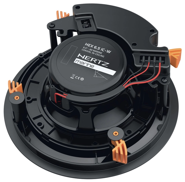 Hertz Marine HEX65ICW, 6½" koax Vegg/tak montering,Sprutsikker IP65,100W 