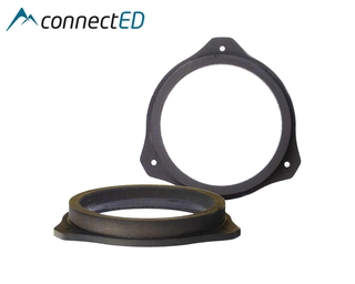 ConnectED MDF høyttaleradaptere (165mm) Kia Rio (2011 - 2016) foran/bak