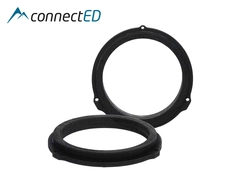 ConnectED MDF h&#248;yttaleradaptere (165mm) Jaguar XF / X-Type foran/bak