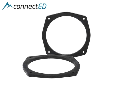 ConnectED MDF høyttaleradaptere (165mm) Hyundai Tucson (2004 - 2009) foran/bak