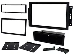 Connects2 Monteringsramme 1-DIN/2-DIN Chrysler/Dodge/Jeep (2005 - 2008) m/Navi