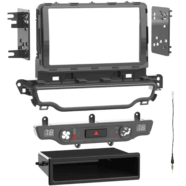 Metra Komplett monteringskit 2-DIN Kia Niro (2017 - 2019) u/Navi 