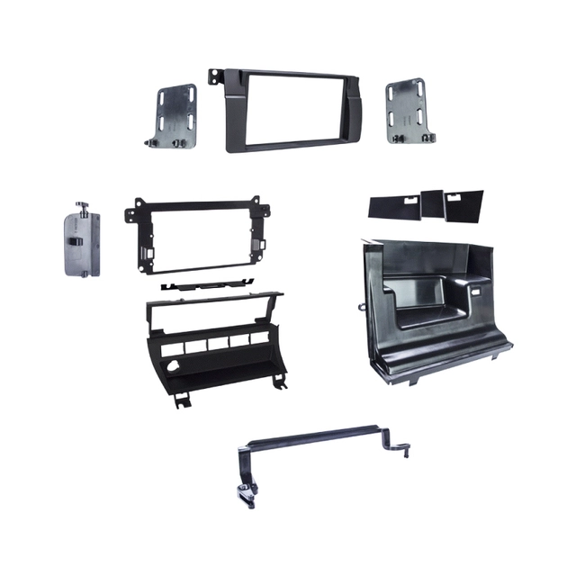 Metra Premium monteringskit 2-DIN 3-serie  (E46) (1998 - 2005) Flushmount! 