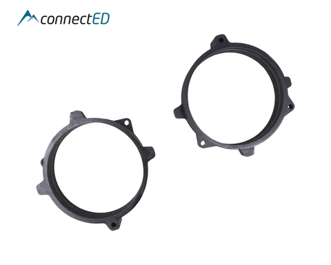 ConnectED MDF høyttaleradaptere (130mm) BMW X5/X6 (F15/F16) (2014 - 2019) front
