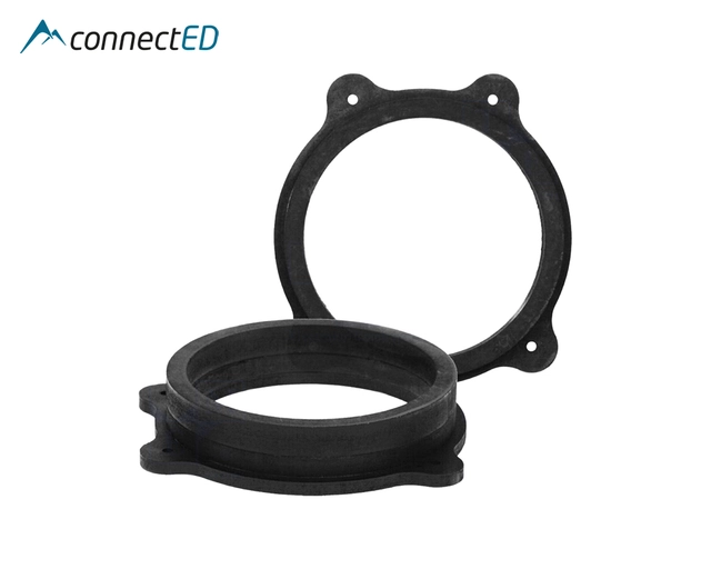 ConnectED MDF høyttaleradaptere (165mm) BMW 3-serie (E46) (1998 - 2004) front 