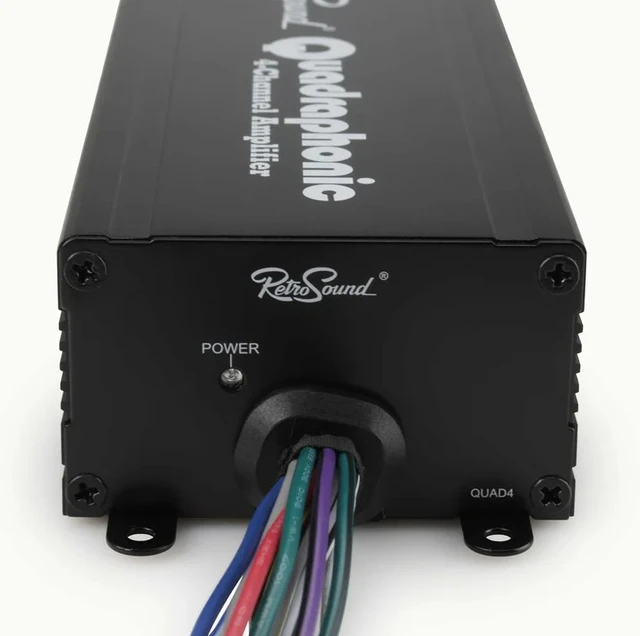 RetroSound Quadraphonic 4-kanals forsterker, Quadraphonic 