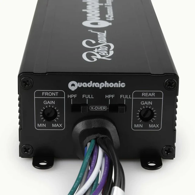 RetroSound Quadraphonic 4-kanals forsterker, Quadraphonic 