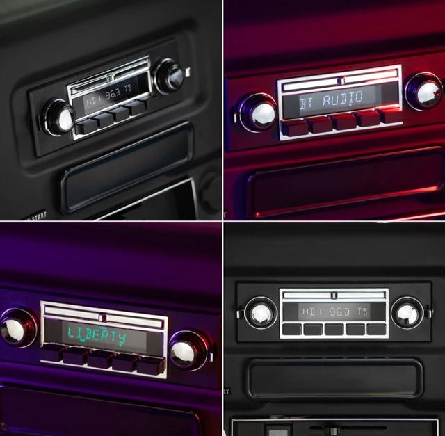 RetroSound Liberty Displayenhet Universal 1-din displayenhet 