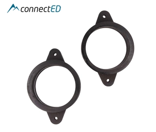 ConnectED MDF høyttaleradaptere (87mm) Audi Q3 (2012 -->) (foran)